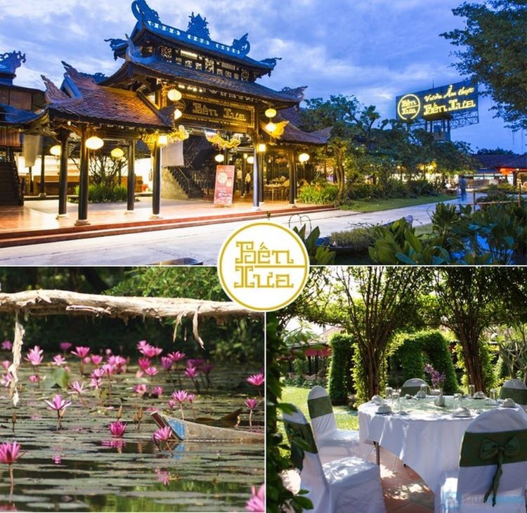 Khám Phá Quận 12: Những Địa Điểm Vui Chơi, Tham Quan Hấp Dẫn Không Thể Bỏ Lỡ 1 Toàn cảnh Khu du lịch Bến Xưa nằm cạnh sông Vàm Thuật