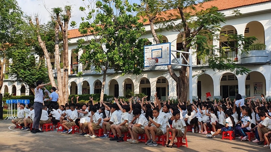 Công bố Điều kiện tuyển sinh Trường Nam Sài Gòn 2025-2026 5 Giao diện trang tuyển sinh đầu cấp trực tuyến của TP.HCM