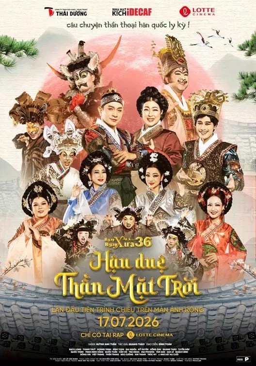 Lịch Chiếu và Giá Vé Lotte Cinema Phú Thọ Mới Nhất 2026 8 Poster vở kịch Ngày Xửa Ngày Xưa 36 với các nhân vật cổ tích