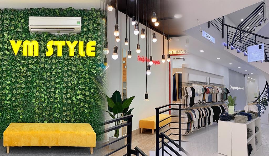 VM STYLE: Hành Trình Lột Xác Của Thương Hiệu Thời Trang Được Giới Trẻ Yêu Thích 11 Thiết kế cửa hàng VM STYLE hiện đại, không gian mua sắm thoáng đãng