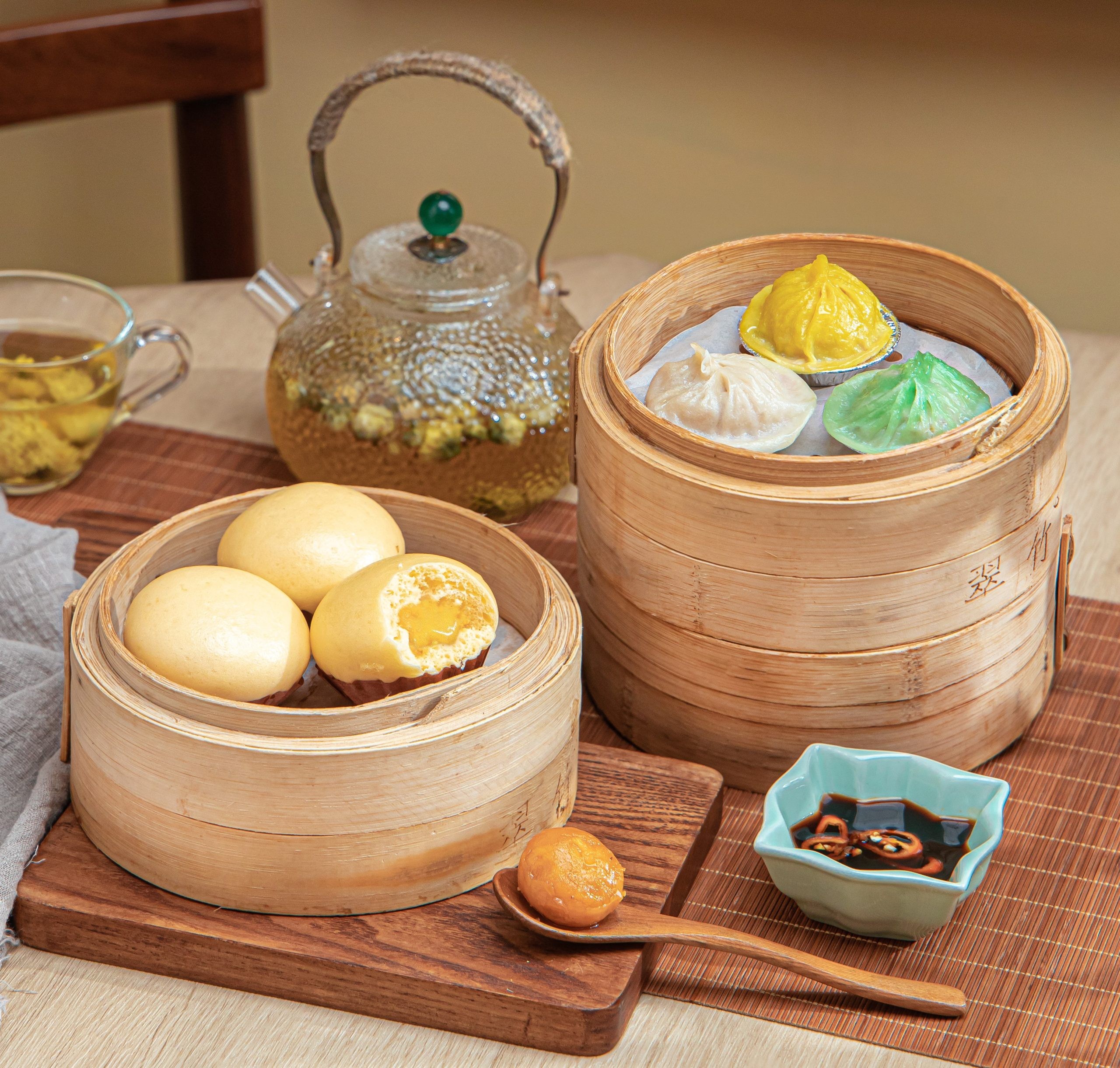 Baoz Dimsum: Hành Trình Khám Phá Tinh Hoa Ẩm Thực Hồng Kông Đích Thực Giữa Lòng Sài Gòn 8 Những chiếc bánh bao hấp nóng hổi, mềm mịn đang chờ đợi thực khách