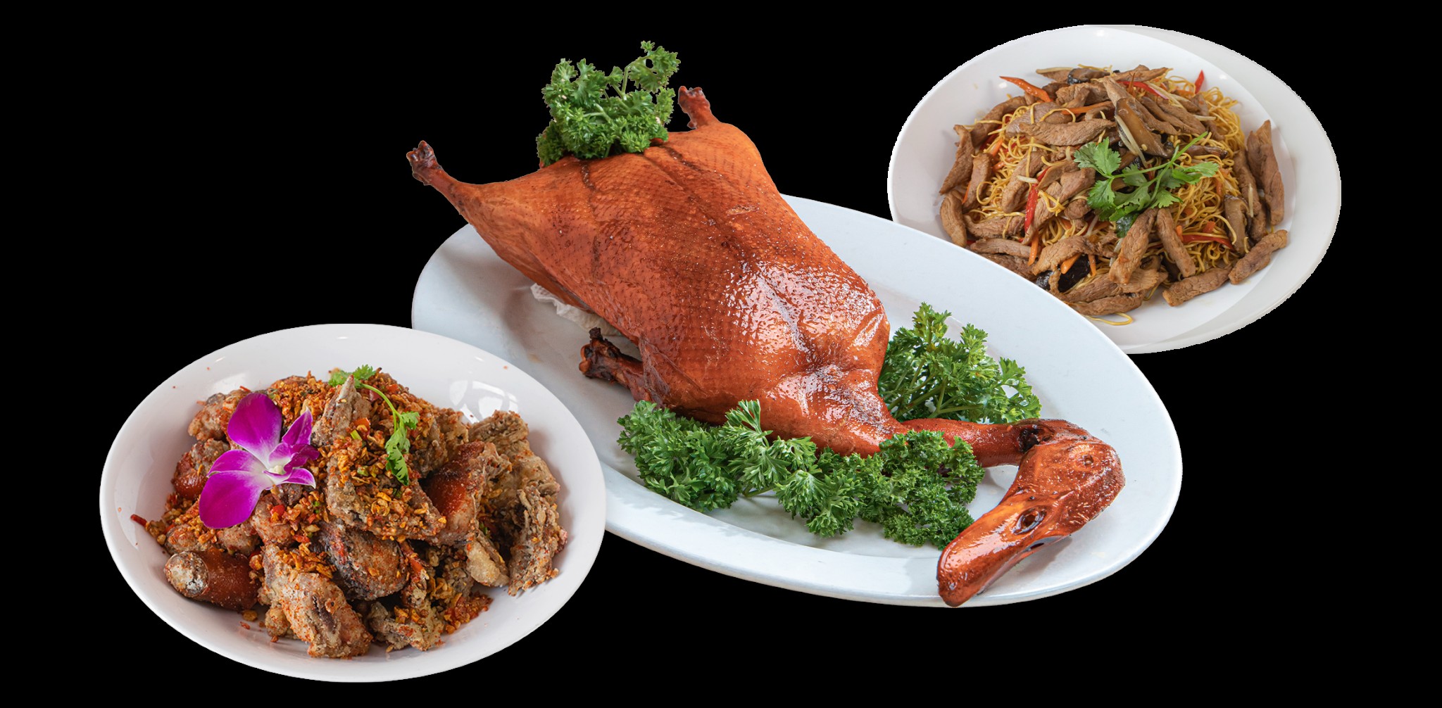 Baoz Dimsum: Hành Trình Khám Phá Tinh Hoa Ẩm Thực Hồng Kông Đích Thực Giữa Lòng Sài Gòn 9 Vịt Quay Bắc Kinh nguyên con với lớp da vàng óng, giòn rụm